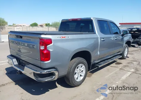 2025 Chevrolet Silverado K1500 Lt из США, поврежденный, VIN 2GCUKDED3S1156152